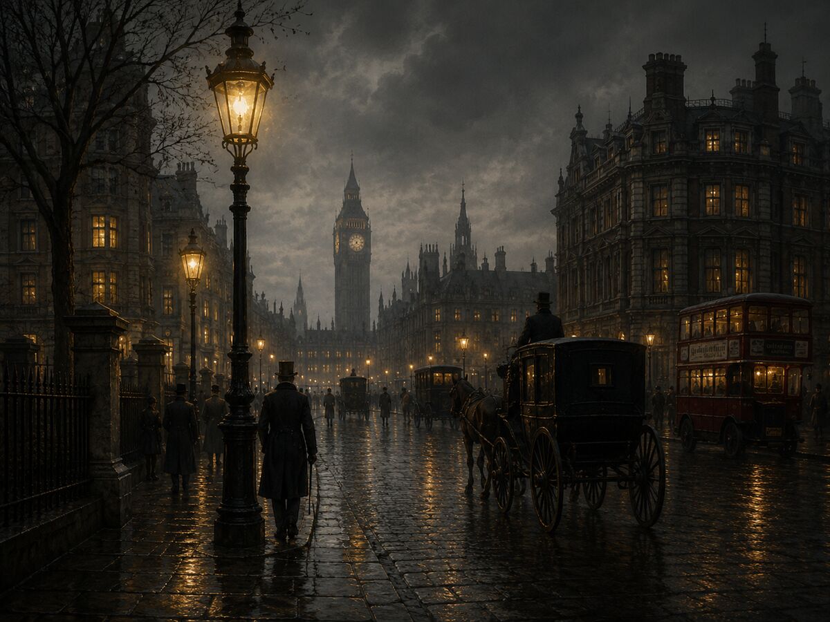 Victorian London — framework application concept