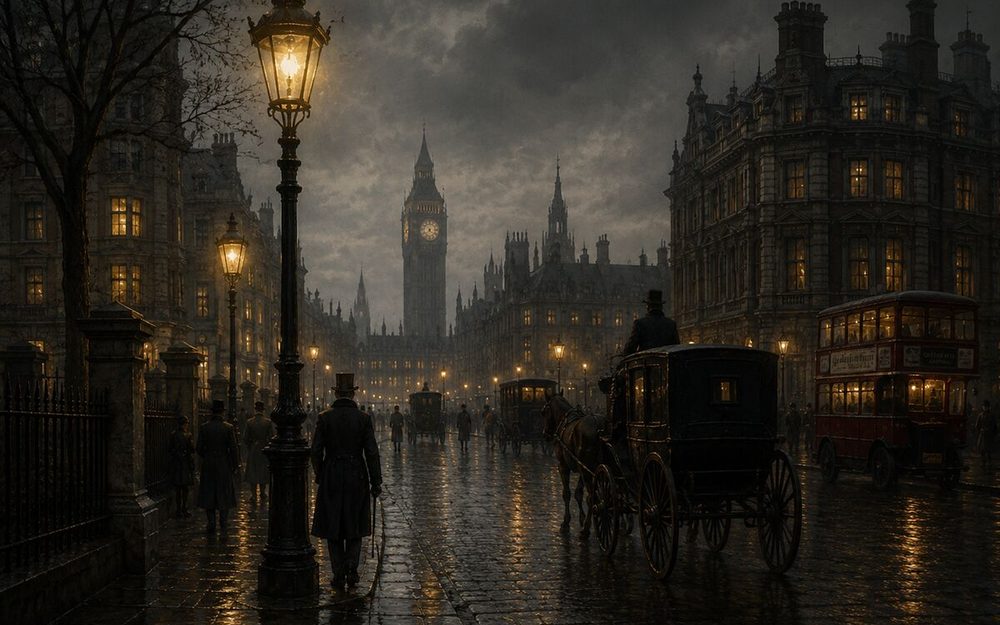 Victorian London destination concept